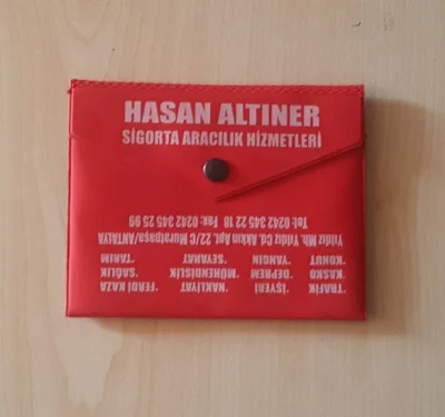 Çıtçıtlı Ruhsat Kabı